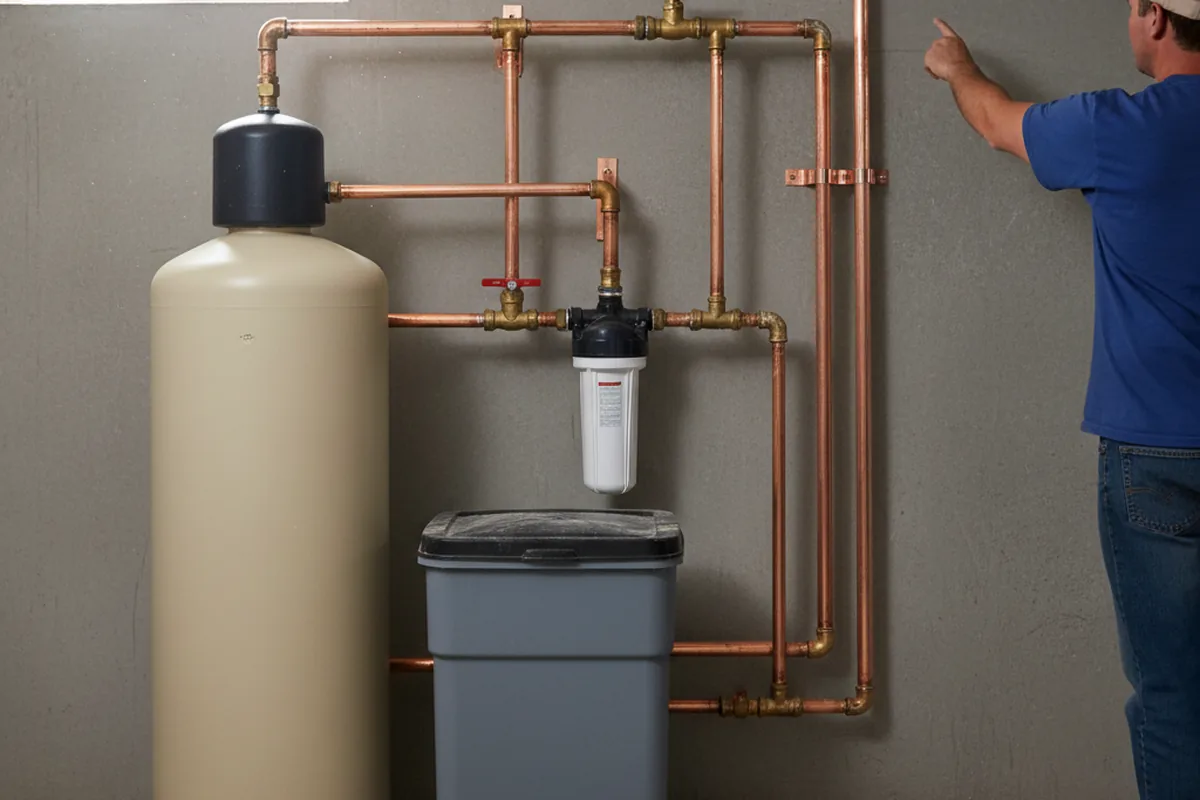 Whole-house water treatment system installed in Hodges